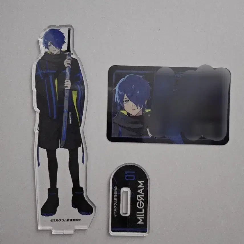 [BUNJANG] MILGRAM Sakurai Haruka Karaoke Acrylic Stand &amp; Interrogation Card Bundle Set / 밀그램 MILGRAM 사쿠라이 하루카 가라오케 아크릴 심문카드 일괄 판매