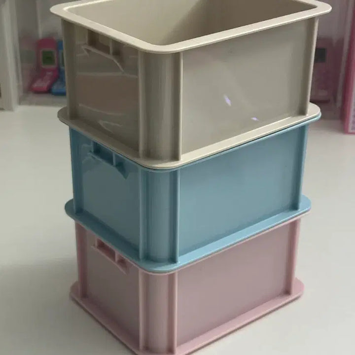 [BUNJANG] Rilakkuma 3-Tier Storage Box / 리락쿠마 3단 보관함