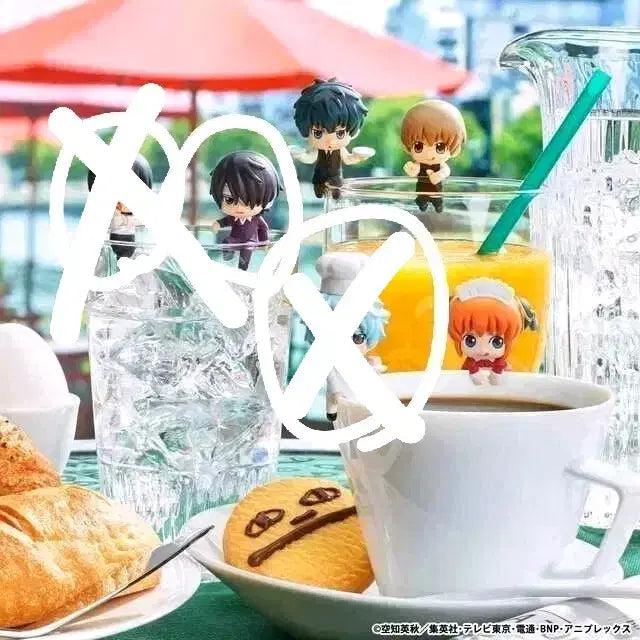 [BUNJANG] Gintama Ochamote Yorozuya Cafe Gintoki Shinsuke Bundle Set / 은혼 오챠모토 요로즈야 카페 타카스기 신스케
