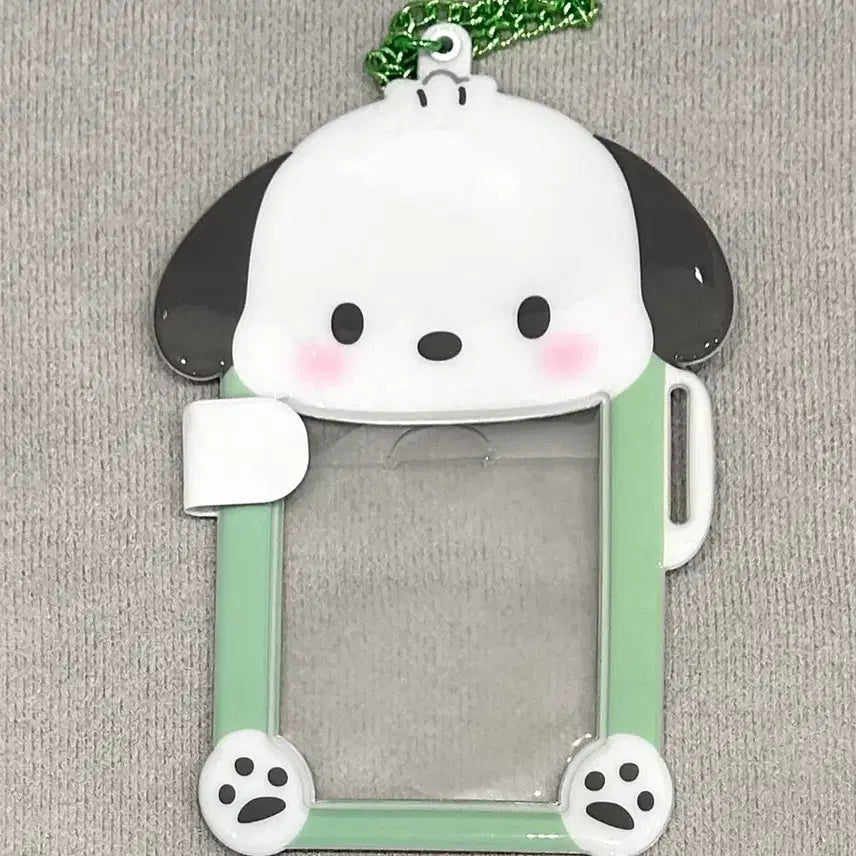 [BUNJANG] Sanrio Pochacco Photocard Holder Keychain / 산리오 포챠코 포카 홀더 키링