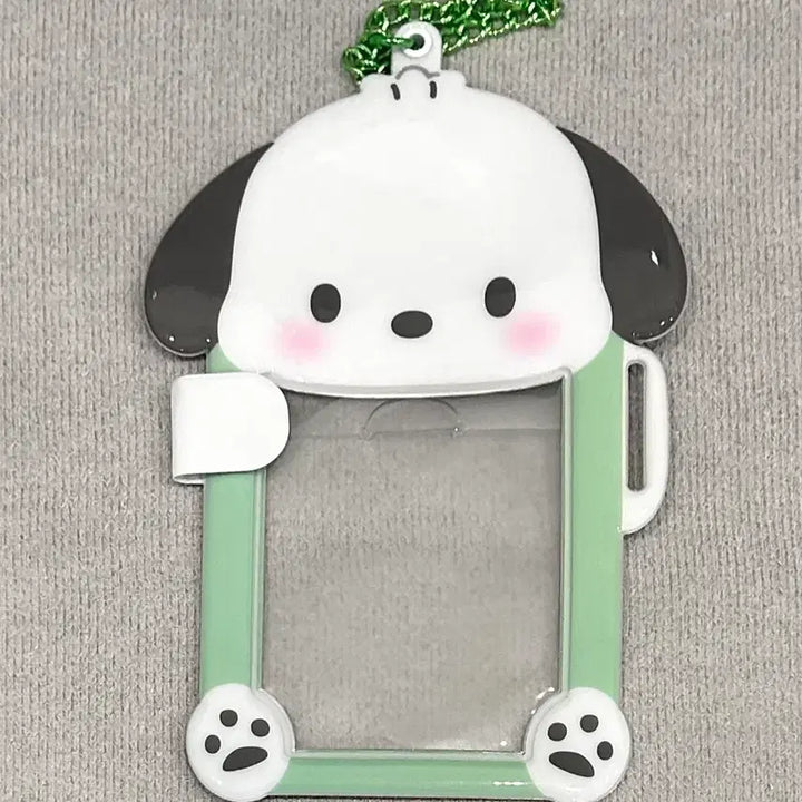 [BUNJANG] Sanrio Pochacco Photocard Holder Keychain / 산리오 포챠코 포카 홀더 키링