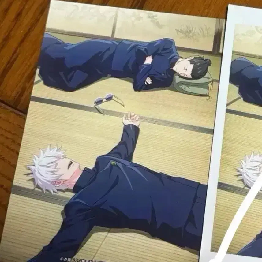 [BUNJANG] Jujutsu Kaisen Geto &amp; Gojo Phantom Parade Polaroid Postcard / 주술회전 게토 고죠 팬텀퍼레이드 판파레 폴라로이드 넷프리 엽서