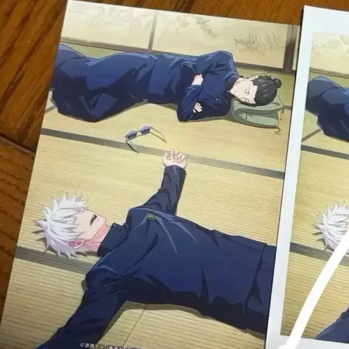 [BUNJANG] Jujutsu Kaisen Geto &amp; Gojo Phantom Parade Polaroid Postcard / 주술회전 게토 고죠 팬텀퍼레이드 판파레 폴라로이드 넷프리 엽서