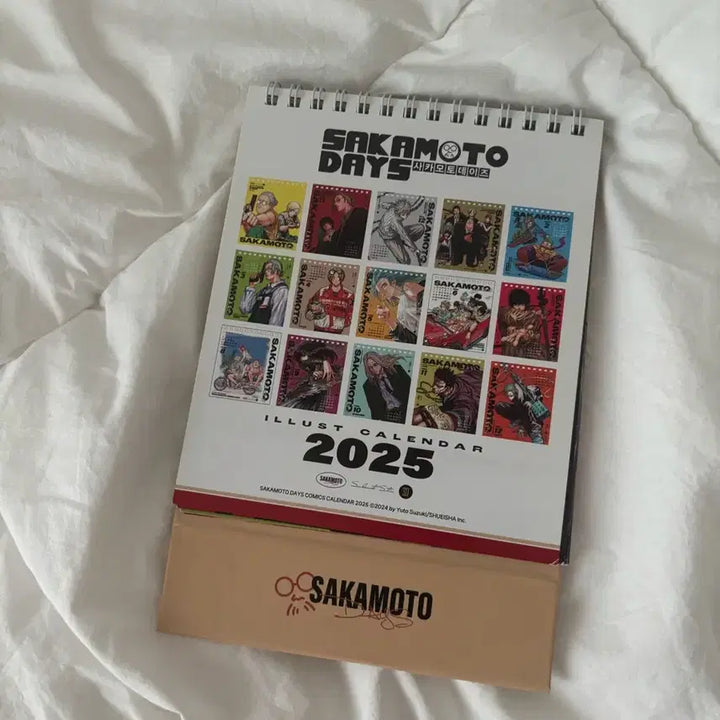 [BUNJANG] Sakamoto Days 2025 Calendar / 사카모토 데이즈 2025 달력
