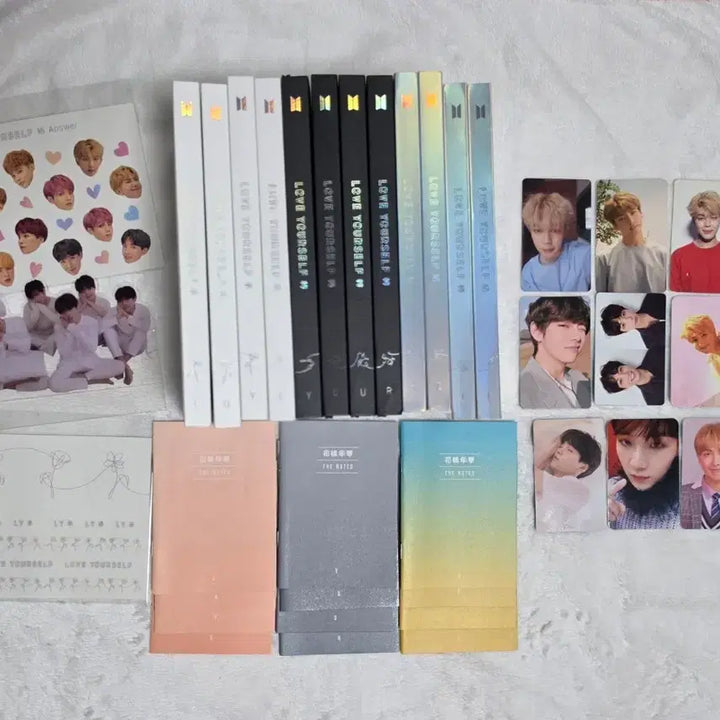 [BUNJANG] BTS Love Yourself Album Bundle Set with Photocards / 방탄소년단 Love Yourself 럽셀 앨범 일괄 포카 포함