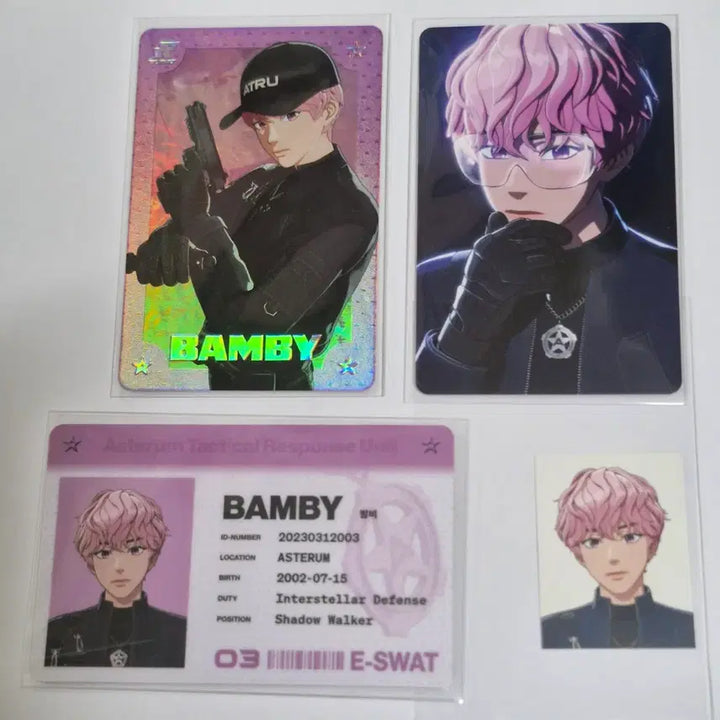 [BUNJANG] PLAVE Caligo2 ID Photo Set Bambi Starshard Goggle / 플레이브 칼리고2. ID PASS 밤비 스타샤드 고글 증사