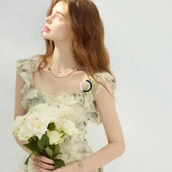 [BUNJANG] Sindsden Sorbet Ruffle Mini Dress / 신스덴 소르베 러플 미니원피스