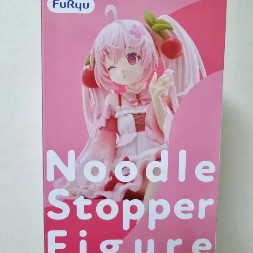 [BUNJANG] FURYU Sakura Miku Wink Noodle Stopper 2025 Figure (Sealed) / 미개봉) 사쿠라 미쿠 누들스토퍼 2025 피규어 윙크 후류 하츠네 미쿠