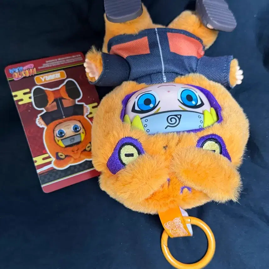 [BUNJANG] Naruto Tailed Beast Plush Keychain / 나루토 맹수 인형 키링