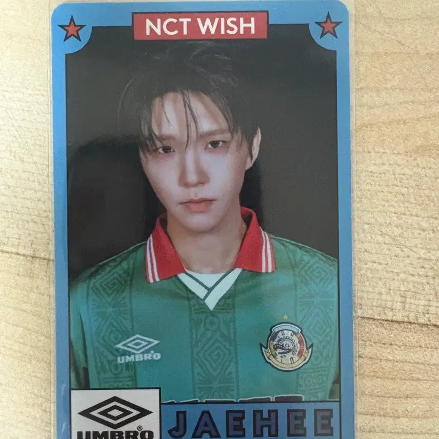 [BUNJANG] Umbro x NCT WISH Jaehee Photocard / 엄브로x nct wish 재희 포카