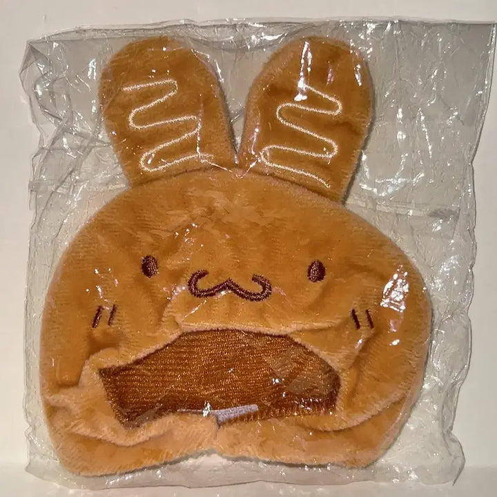 [BUNJANG] 10깅 Look Up Rabbit Bread Doll Clothes Hat Cape / 10깅 룩업 토끼 빵 인형옷 모자 케이프