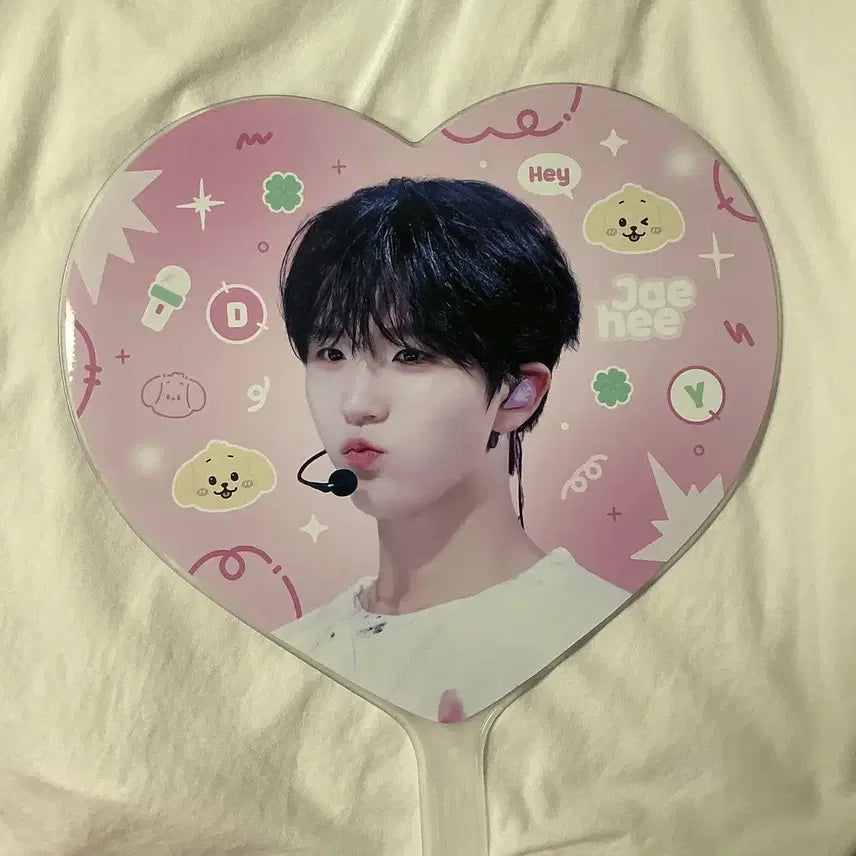 [BUNJANG] NCT WISH Jaehee Daeyoung Large Uchiwa / 엔시티위시 재희 대영 비공굿 대형 우치와