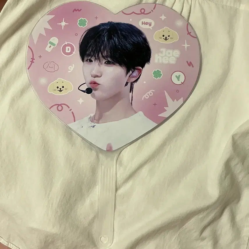 [BUNJANG] NCT WISH Jaehee Daeyoung Large Uchiwa / 엔시티위시 재희 대영 비공굿 대형 우치와