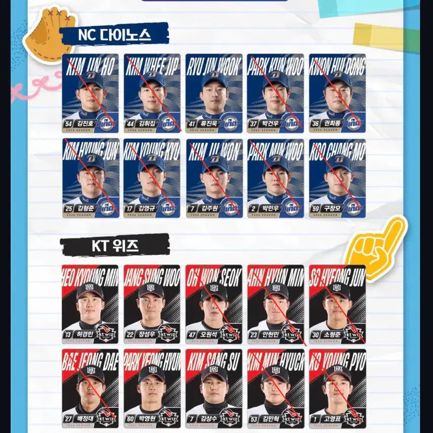 [BUNJANG] Lotte Wellfood KBO Character Goods / 롯데 웰푸드 KBO 띠부씰 키링 뱃지 짐색 교환 판매합니다
