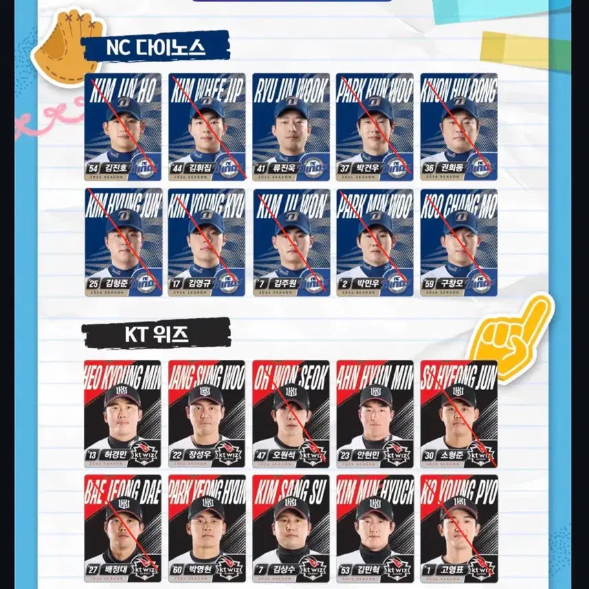 [BUNJANG] Lotte Wellfood KBO Character Goods / 롯데 웰푸드 KBO 띠부씰 키링 뱃지 짐색 교환 판매합니다