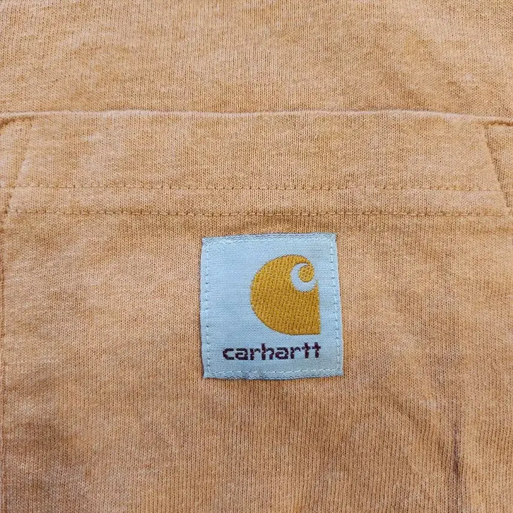[BUNJANG] Carhartt Pocket T-Shirt Orange-Brown M / 칼하트 포켓 반팔티 오렌지브라운 M