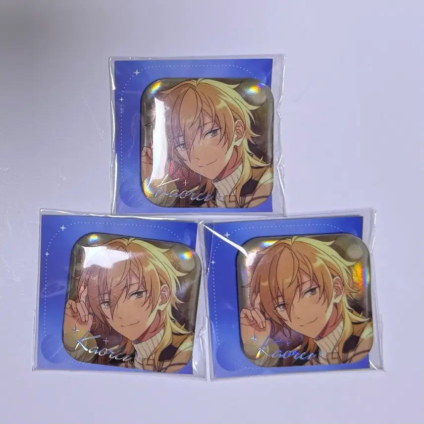 [BUNJANG] Ensemble Stars Spotlight Badge Kaoru Hakaze Bundle Set / 앙스타 스포트라이트 뱃지 하카제 카오루