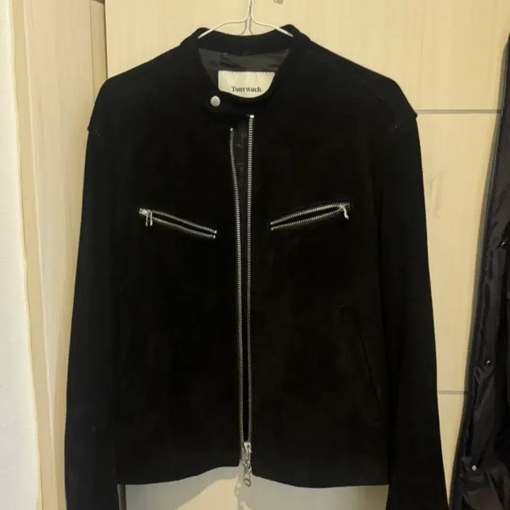 [BUNJANG] Tony Wack Suede Racer Jacket - Size L / 토니웩 카프레이서 사이즈L