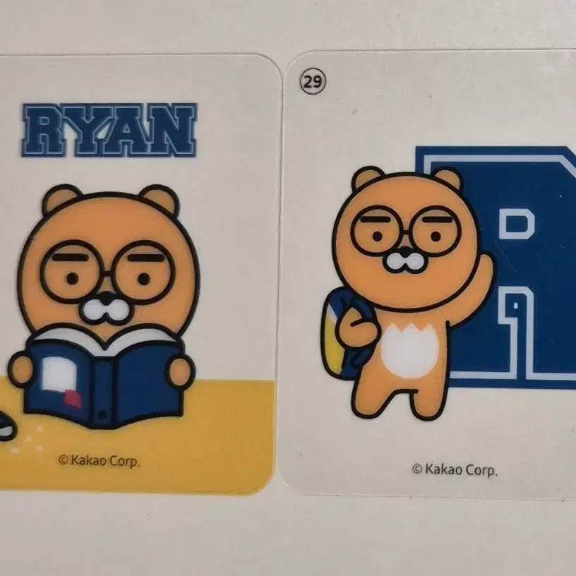 [BUNJANG] Kakao Friends Bread Photocard (Set of 2) / 카카오프렌즈빵 포토카드(2종)