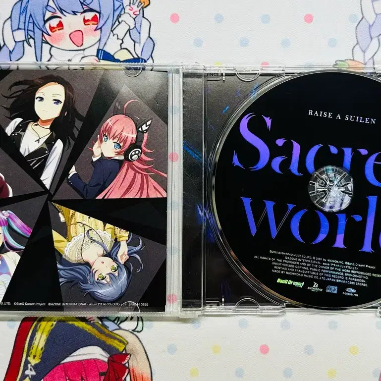 [BUNJANG] BanG Dream! RAISE A SUILEN Sacred World CD / 뱅드림 라스 sacred world cd