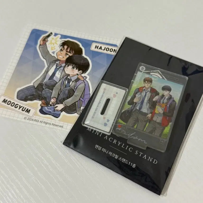 [BUNJANG] Halfline Fantasyz Mini Acrylic Coaster Ridiy / 하프라인 판타지트 미니 아크릴 코스터 비욘드 리디 미니아스