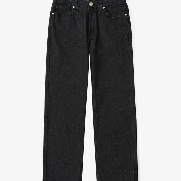 [BUNJANG] Xcontainer Raw Black Denim Pants / 엑스컨테이너 데님 팬츠 Raw black