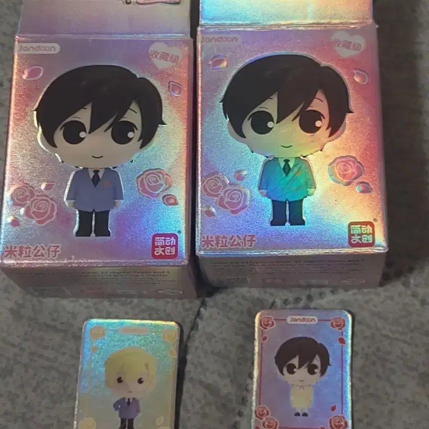 [BUNJANG] Ouran High School Host Club Rice Ball Mini Figures Tamaki &amp; Haruhi Bundle Set / 일괄)오란고교 쌀알 미니피규어 타마키 하루히 판매