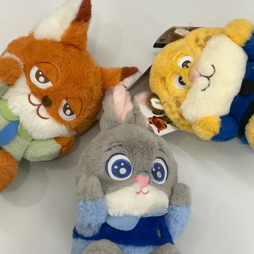 [BUNJANG] Zootopia Nick Judy Bellwether Plush Set / 주토피아 인형 세트 닉 주디 벨웨더