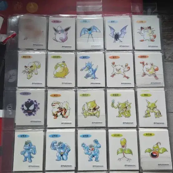 [BUNJANG] Pokemon 30th Anniversary Artwork Sticker Individual Sale / 포켓몬 띠부씰 30주년씰 아트웍띠부씰 개별판매