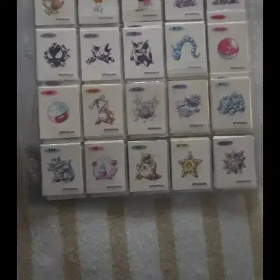 [BUNJANG] Pokemon 30th Anniversary Artwork Tteokbokki Squealer Individual Sale / 포켓몬 띠부씰 30주년씰 아트웍띠부씰 개별판매