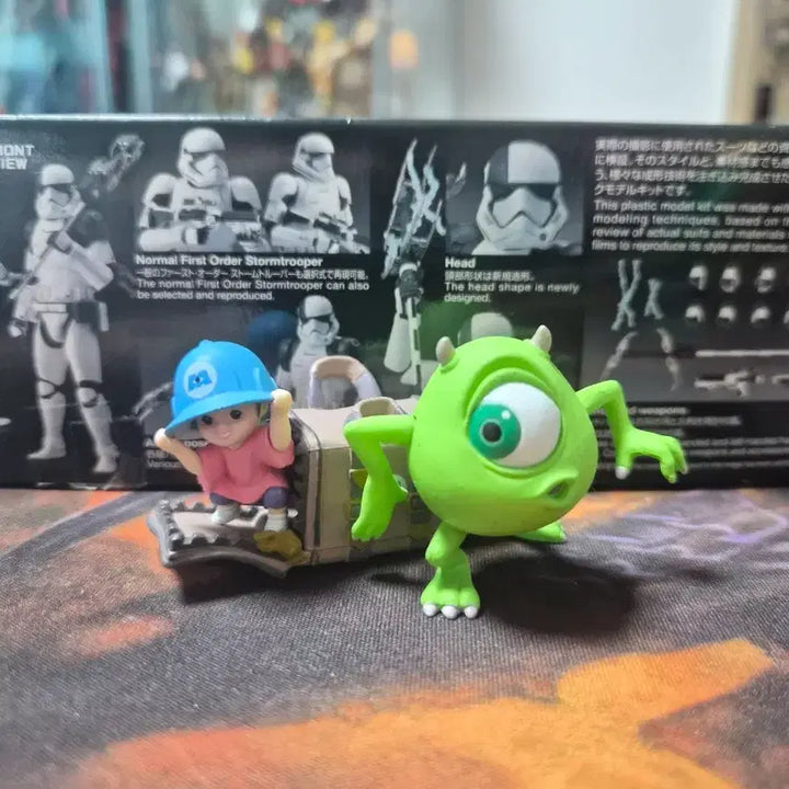 [BUNJANG] Monsters, Inc. Mike &amp; Sulley Gachapon Figures / 몬스터 주식회사 마이크 &amp; 부 가챠