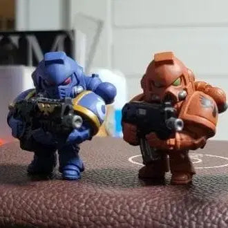 [BUNJANG] Bandai Warhammer Chibi Figures Set / 반다이 워해머 치비 피규어