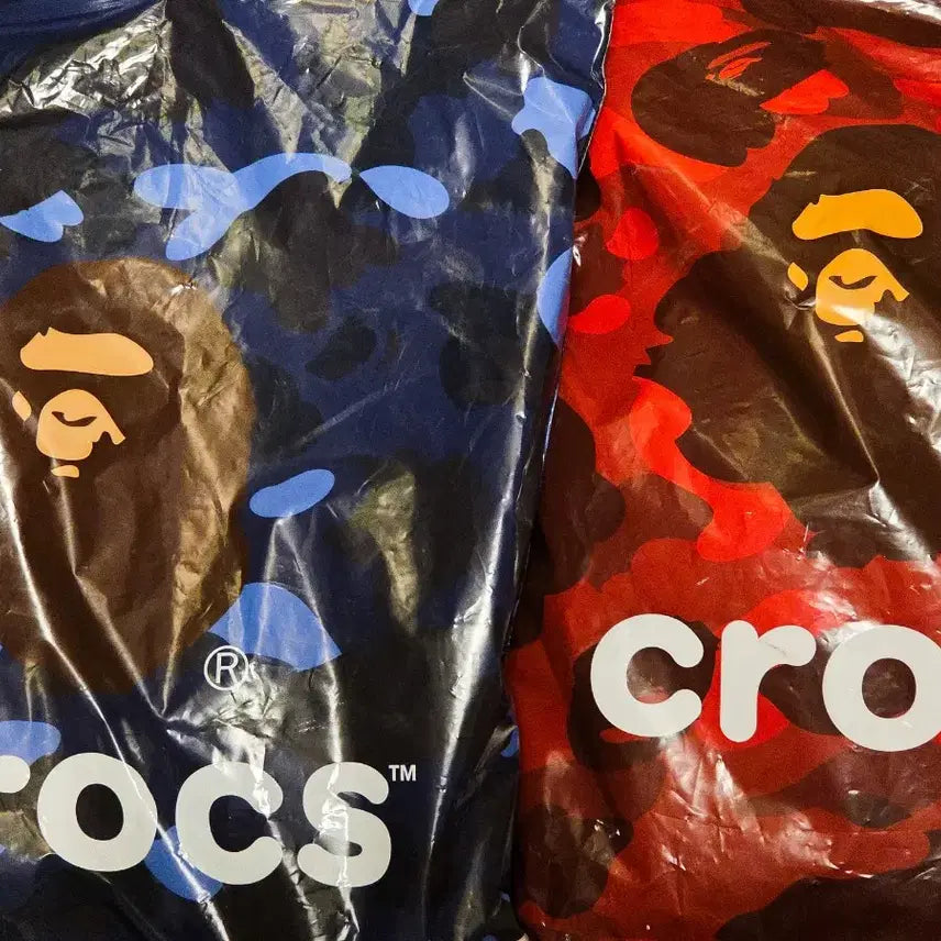 [BUNJANG] BAPE x Crocs Red Clogs / 2026 베이프 크록스 레드 BAPE x Crocs Red 새상품