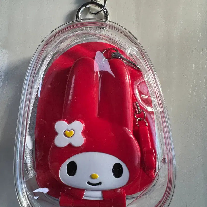 [BUNJANG] My Melody Folder Phone Keychain / 마이멜로디 폴더폰 키링
