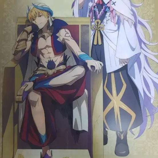 [BUNJANG] Fate/Grand Order Babylonia Merlin &amp; Gilgamesh Hidden Clear File / 바빌로니아 멀린&amp;길가메시 히든 클리어 파일 팝니다