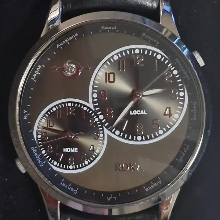 [BUNJANG] Dual Time Military Chief of Staff Watch Unused Collectible Souvenir / 참모총장  듀얼 남자시계  미사용  수집품 기념품