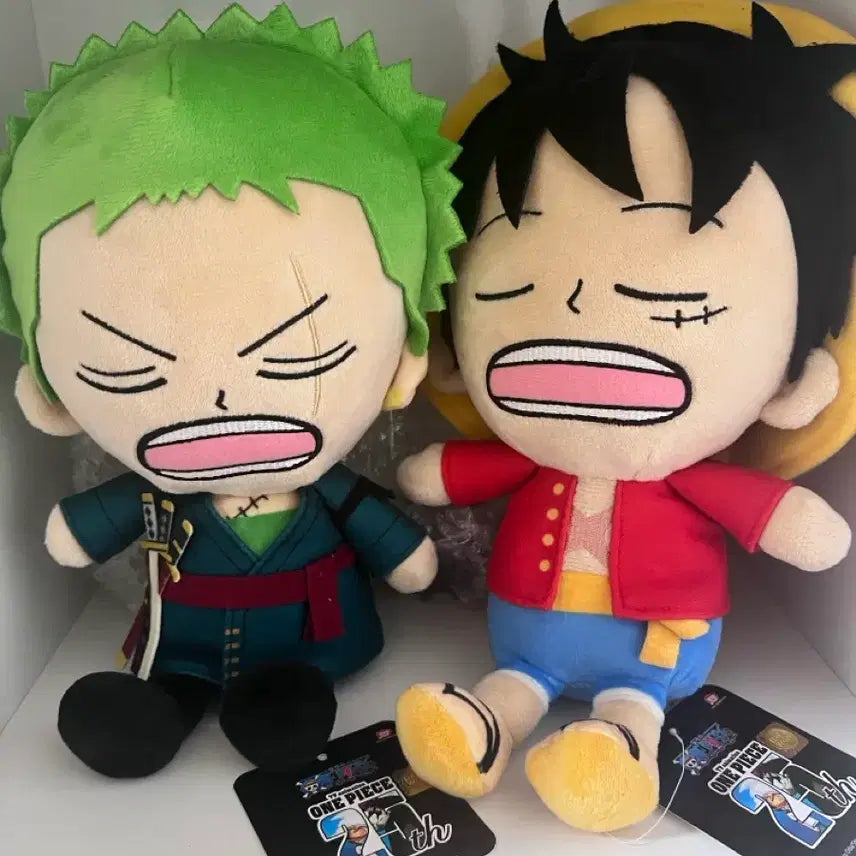 [BUNJANG] One Piece 25th Anniversary Pop-Up Zoro Sleeping Plush 28cm / 원피스 25주년 팝업 원피스 잠자는 조로 인형 28cm 누이 정품