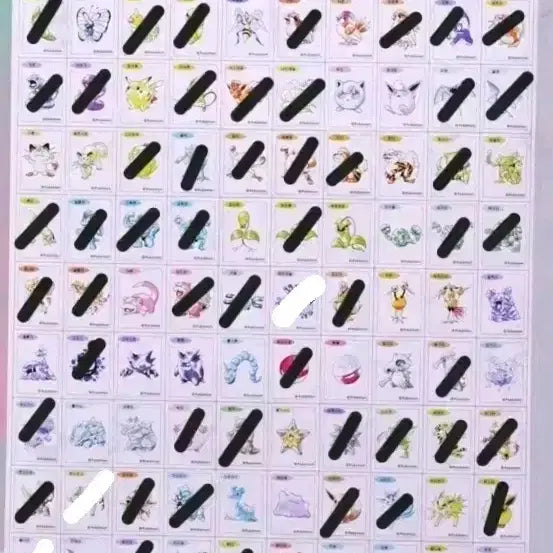 [BUNJANG] Pokemon Bread 30th Anniversary Sticker Set / 30주년 스페셜 띠부씰 교환 or 판매합니다