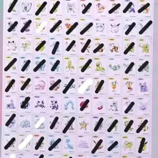 [BUNJANG] Pokemon Bread 30th Anniversary Sticker Set / 30주년 스페셜 띠부씰 교환 or 판매합니다