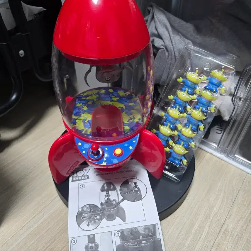 [BUNJANG] Disney Toy Story Alien Claw Machine / 디즈니 토이스토리 알린 뽑기기계