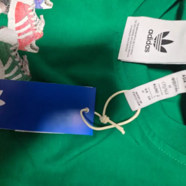 [BUNJANG] Adidas Green Short Sleeve T-Shirt / 새상품) 아디다스 Green 반팔티 팝니다.