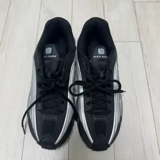 [BUNJANG] Nike Shox R4 Silver/Sky Sneakers / 나이키 샥스 R4 실버/스카이