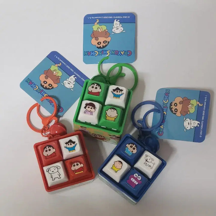 [BUNJANG] Crayon Shin-chan Nohara Shinnosuke LED Keycap Keychain / [새상품] 크레용신짱 짱구 LED 키캡 키링