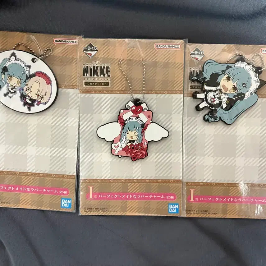 [BUNJANG] Nier: Automata Ichiban Kuji Chapter 7 Privaty Rubber Charm Set / 니케 제일복권 챕터7 프리바티 러버참 세트