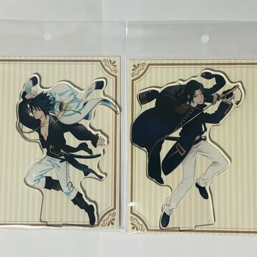 [BUNJANG] Naruto Marine Look Sasuke &amp; Itachi Acrylic Stand / 나루토 마린룩 사스케 이타치 아크릴 스탠드