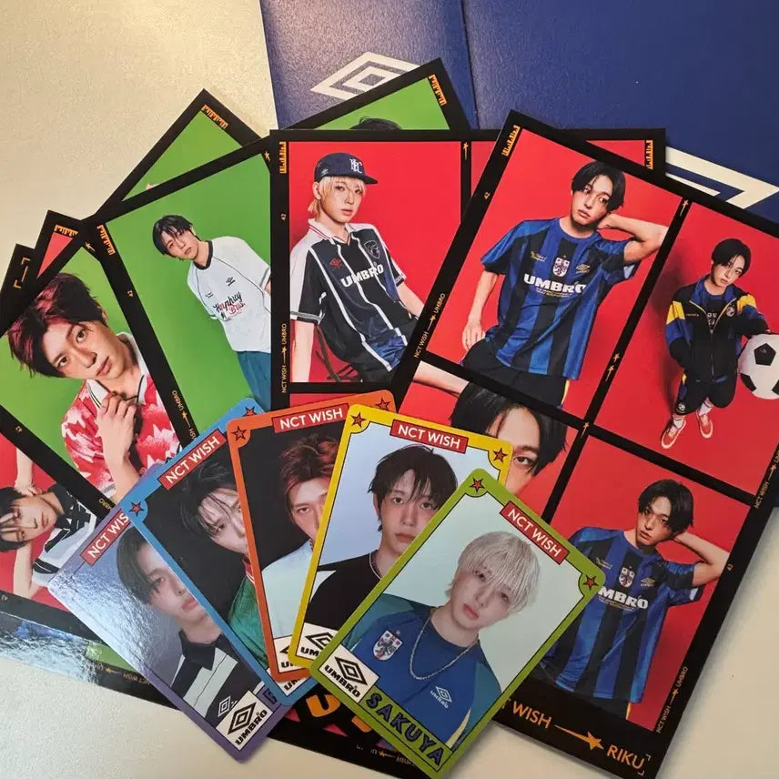 [BUNJANG] Umbro NCT Wish Bundle Set - Yushi Excluded / 엄브로 엔시티 위시 특전 유우시 제외 일괄 양도 단순개봉