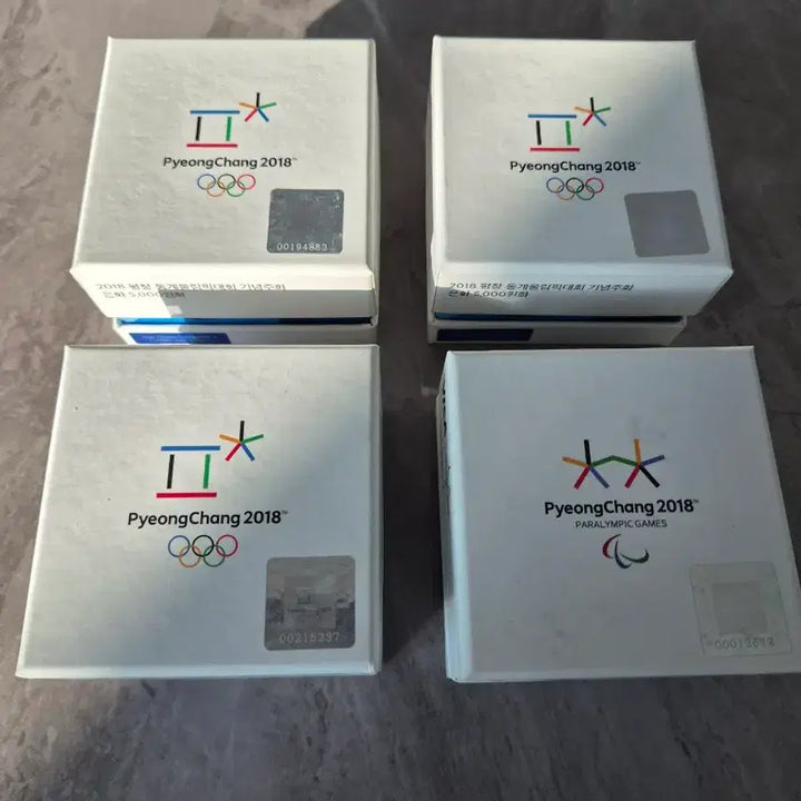 [BUNJANG] 2018 Pyeongchang Winter Olympics Commemorative Silver Coin Set / 평창 동계올림픽 기념 은화 세트