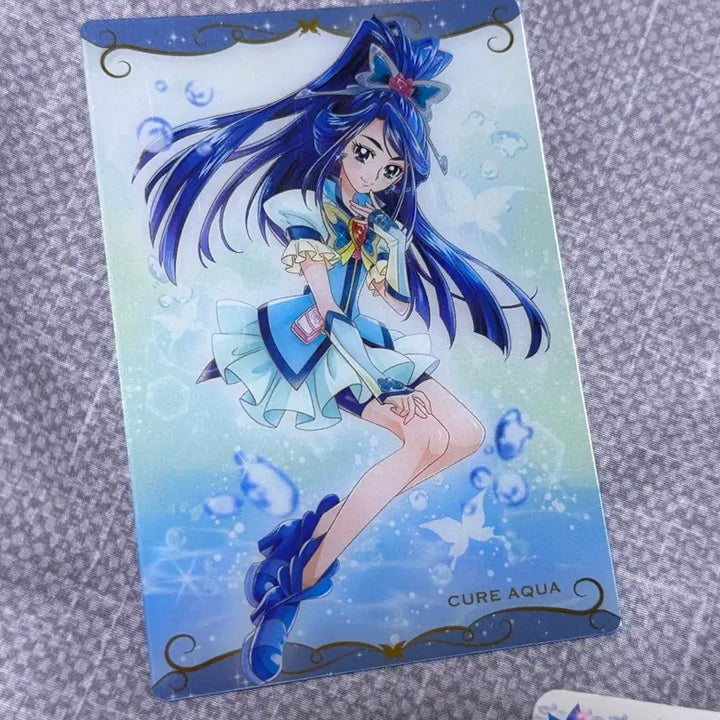 [BUNJANG] Yes! Precure 5 Cure Aqua Karen Wafer Card Set (Set 1) / Yes 프리큐어 5 예프파 카렌 큐어 아쿠아 웨하스 1탄 데이터 카드