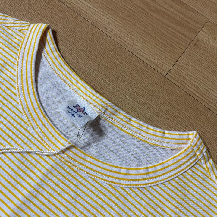 [BUNJANG] Round Neck Short Sleeve T-Shirt (Size 140) / 라운드 반팔티 140