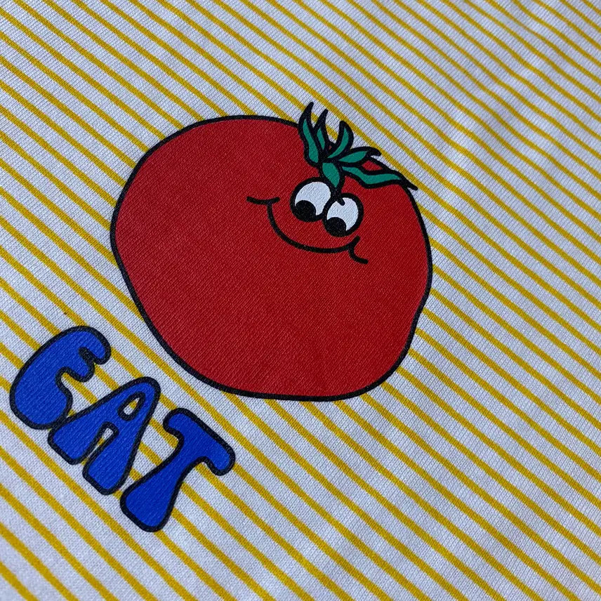 [BUNJANG] Round Neck Short Sleeve T-Shirt (Size 140) / 라운드 반팔티 140